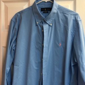 Men’s long sleeved Ralph Lauren button up shirt